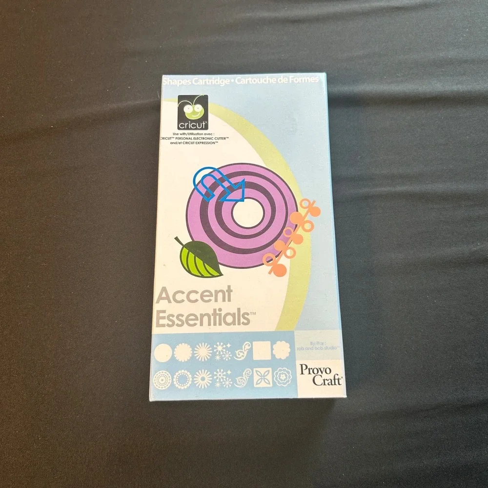 Cricut electronic cutter Accent Essentials cartridge Link Status Unknown